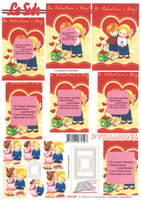 Decoupage sheets suitable for card making and scrapbooking - 630053