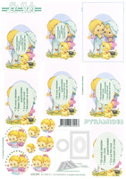 Decoupage sheets suitable for card making and scrapbooking - 630059