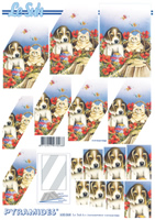 Decoupage sheets suitable for card making and scrapbooking - 630068