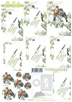 Decoupage sheets suitable for card making and scrapbooking - 630072