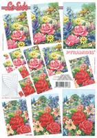 Decoupage sheets suitable for card making and scrapbooking - 630085