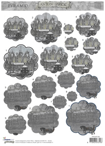 Studio Light Anton Pieck River Bank Pyramage - AP323