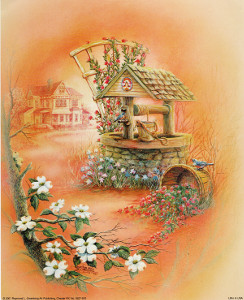 Wishing Well 0627-810 Print Size 10 x 8 - 771