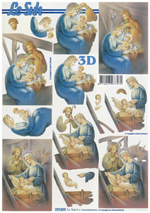 God and Mary holding Jesus - 777077