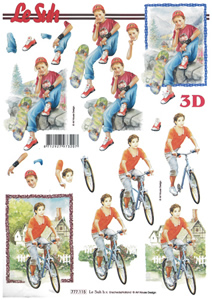 Teenage boy with Skate Board - 777115