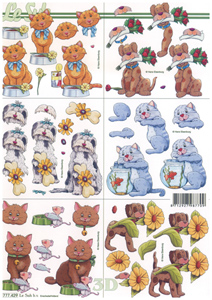 Cute Cats And Dogs - 777429