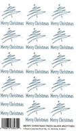 Merry Christmas Trees Silver - 779SVROY