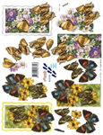 Butterflies and Flowers - 8215155