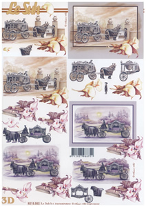 Horse And Carriage -Condolences - 8215552