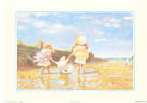 Children's Day At beach Pack of 5 Prints Size 10 x 8 - 823