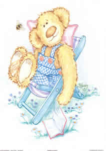 Summertime Teddies C Pack of 6 Prints Size 10 x 8 - 833