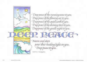 Deep Peace Size 10 x 8 - 836