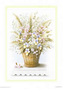 Country Basket 3 Pack of 5 Prints Size 10 x 8 - 839
