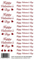 Happy Valintines Day Red - 898RDROY