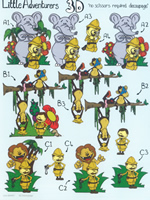 In The Jungle Diecuts - 9457