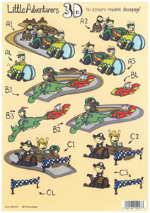 The Race is on Diecut - 9470