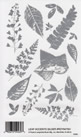 EZ Rub On Leaf Accents Silver - 947SVROY