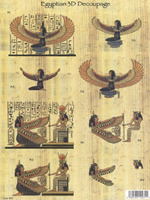 Egyptian 3 Gold Foiled - 9484