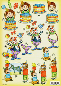 DieCut Fioled Step by Step sheets - 9670