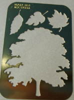 Brass Embossing Stencil - AAA19