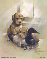 Golden Pups Dogs 5 x 4 - C0034