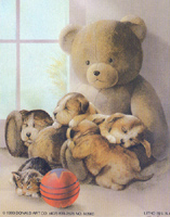 Pleasant Dreams Dogs 5 x 4 - C0048