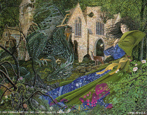 Dragons Lair 52122 Print Size 5 x 4 - C0150