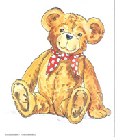 Neck tie Party Ted Pack of 6 prints Size 5 x 4 - C0469