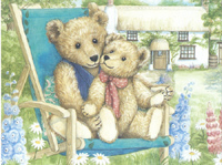 Deckchair Teds Pack of 5 prints Size 5 x 4 - C0519