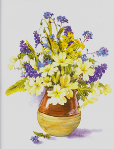 Summer Blues 9 x 11 - H207