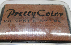 BROWN ---Pretty Color Pigment Ink Stamp Pads - PC19