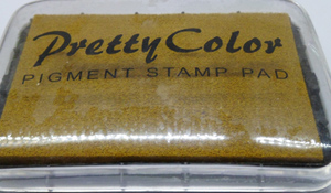 GOLDEN---Pretty Color Pigment Ink Stamp Pads - PC20