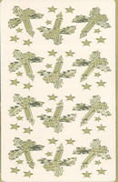 Holly and Candles Gold - T03