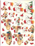 Santa Pups - X208