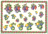 Step by Steps 4 designs Christmas Baubles - X308