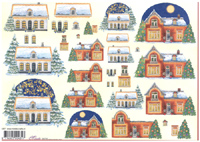 Step by Steps 4 designs Christmas at Home - X407