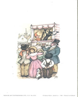 Punch and Judy Size 3 x 5 - 1915