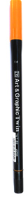 Zig Art Graphic Twin Pen Colour Gold Ochre - TUT-80/16
